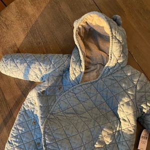 GAP Baby Denim One piece warm body suit